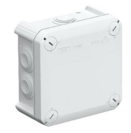 OBO T250 Junction Box – Blank, Light Grey (240 × 190 × 95 mm)