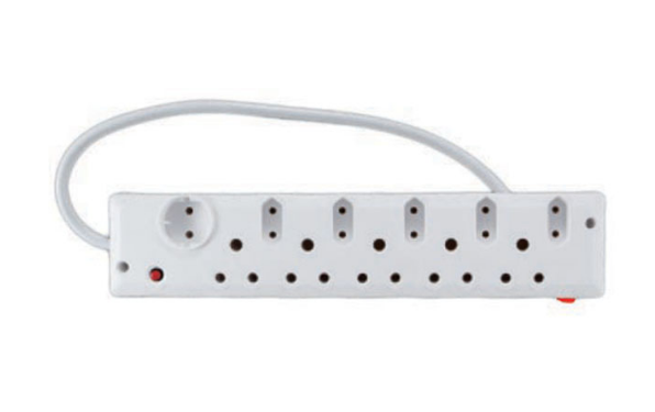 AUSMA 11-Way Multi Plug – Surge Protected with Switch (Plugtop)