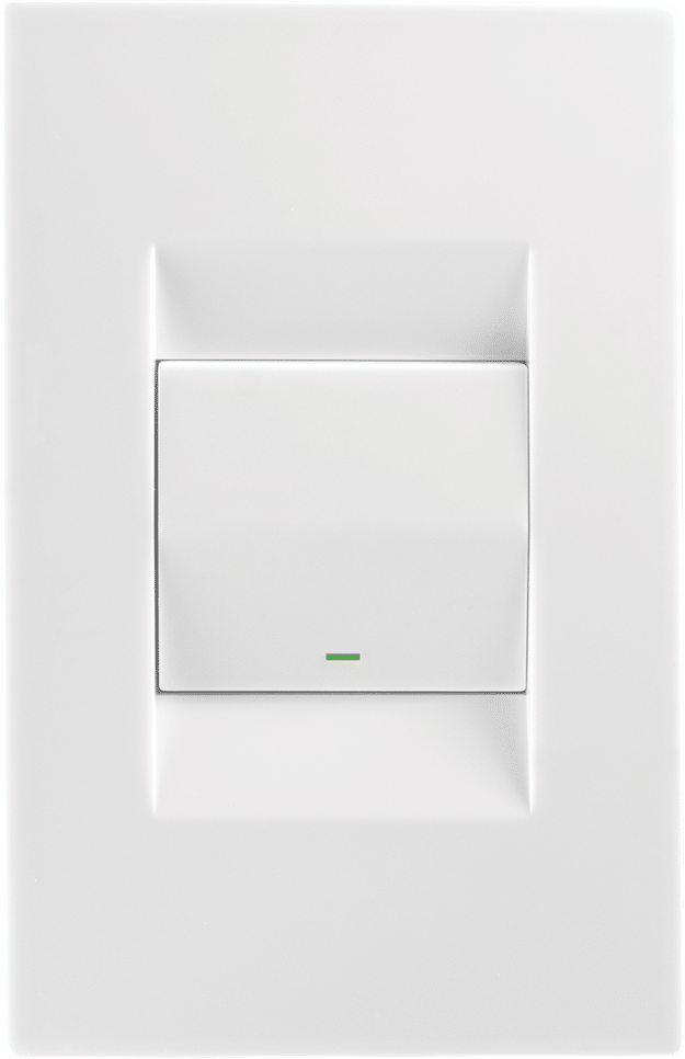 Crabtree Topaz Bell Press Dimmer Switch – 4×2 White