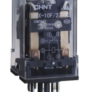 Chint Miniature Power Relay – 2P, 8 Round Pin, 230VAC, 10A