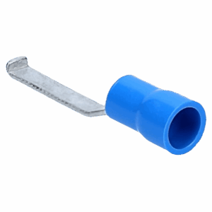 Insulated Blue Hook Blade Lug – 3.0 mm