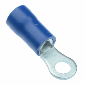 Insulated Blue 6 mm Ring Lug