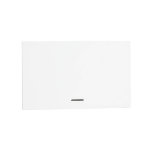 Veti 2 – Module 2‑Way Switch 3‑Modular White (Spring Return)