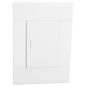Veti 2 – 1 Lever Bell Press Switch 4×2 White Complete