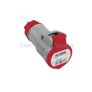 Scame Female CEE Coupler – 16 A, 4-Pole (3P+E), IP54, 400 VAC