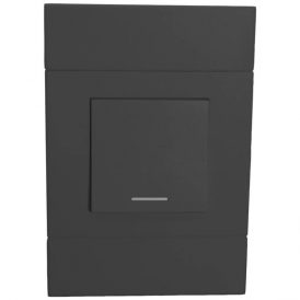 Veti 2 – Isolator 30A 2P 4×2 Charcoal Complete