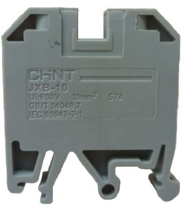 Chint Connection Terminal Block – 4mm² / 1-Pole, 34A