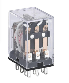 Chint Miniature Power Relay – 11 Flat Pin, 220VAC, with LED Indicator
