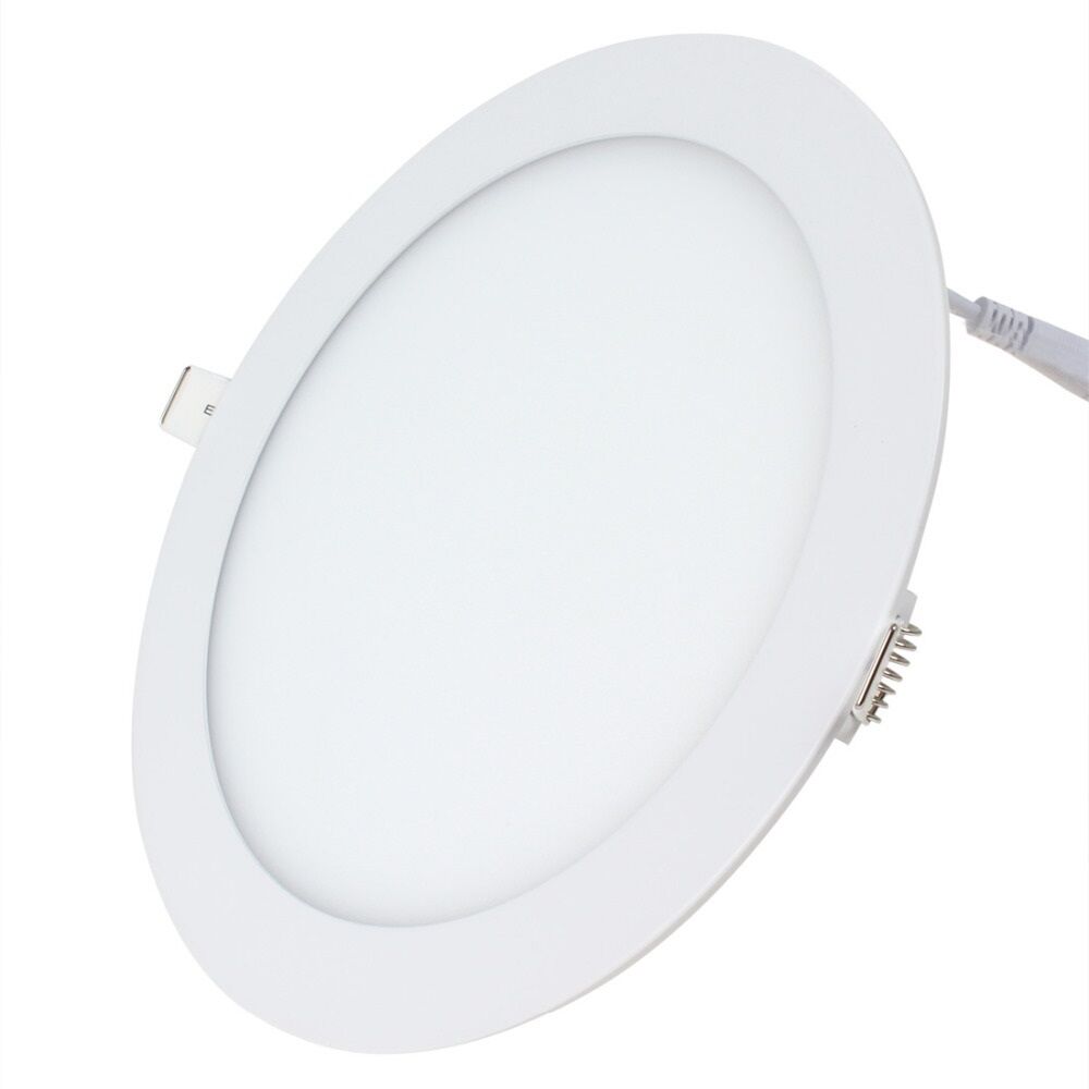 MES Meta Round LED Panel Light – 15W, 4000K, 170mm Ø / 155mm Cut-Out, 80lm/W, White