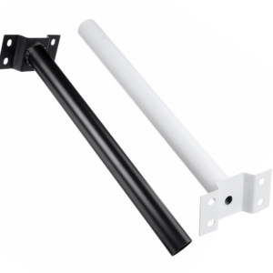 Wall Mount Pole Bracket for Solar Lights – No Ring (±470mm Length)