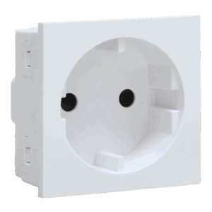 VETi 3 AURA - 16A RSA Schuko Module - Modular - White