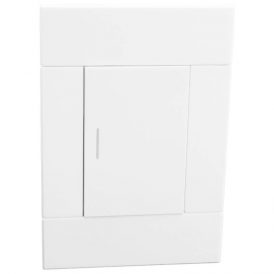 Veti 2 – 1 Lever 1 Way Switch 4×2 White Complete