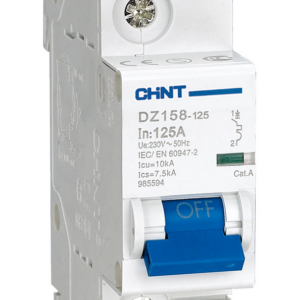 Chint DIN Circuit Breaker – 125A, 1P, C-Curve, 6kA