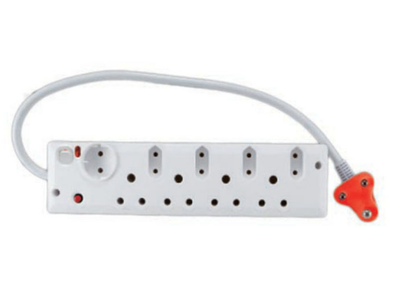 Ausma 9-Way Multi Plug – Surge Protected with Switch (Plugtop)
