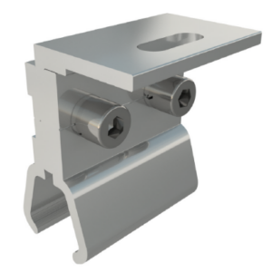 LX Solar – Klip-Lok / Safloc Mount Clamp 700 (Slotted + Flat Top Clamp)