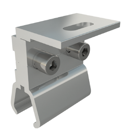 LX Solar – Klip-Lok / Safloc Mount Clamp 700 (Slotted + Flat Top Clamp)