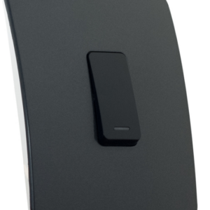 Veti 1 – 1 Lever 1 Way Switch Gunmetal/Black