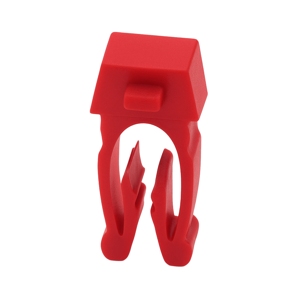 Klemsan Cable Marker “2” – Red, 0.5–1.5 mm² (Pack of 500)