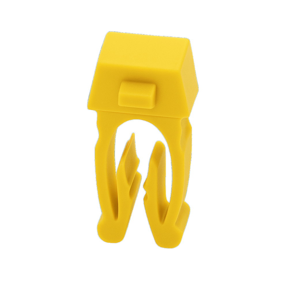 Klemsan Cable Marker “A” – Yellow, 0.5–1.5 mm² (Pack of 200)