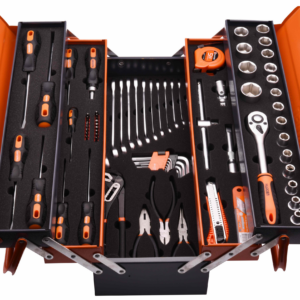 Ruwag Harden 77‑Piece Tool Set in 5‑Tier Steel Toolbox