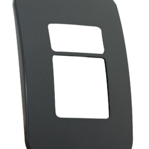 Veti 1 - Two Module Cover Plate (1 Single, 1 Double)