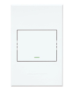 Veti 3 – 1-Lever 1-Way Switch 4x2 White Complete