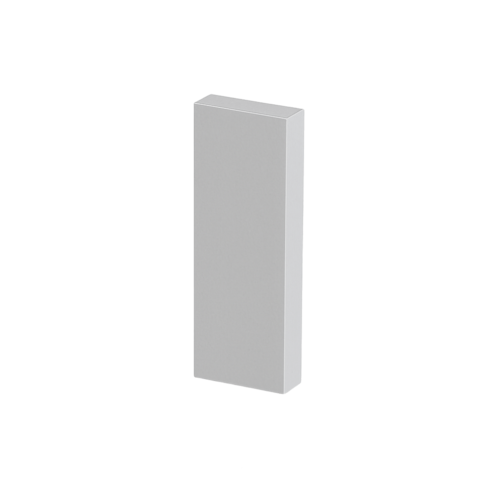 OBO MS2 Power Skirting End Cap – Hospital Grey