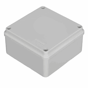 Scame PVC Housing – 240×190×90mm Grey