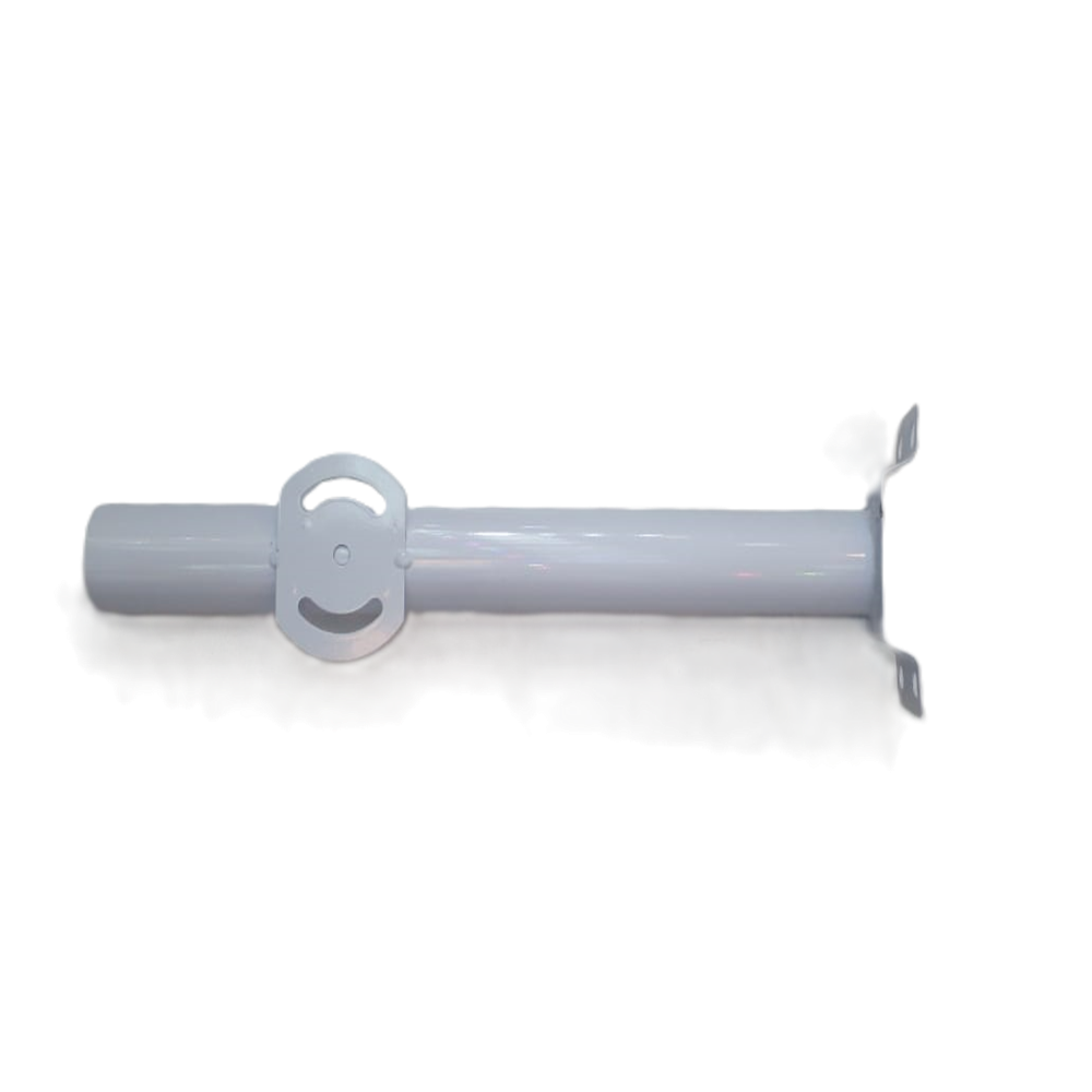 Wall Mount Pole Bracket with Ring – For Solar Lights (±470mm Length)