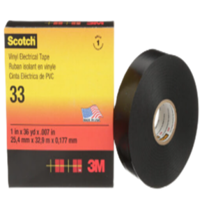 Scotch 3M Tape No. 33 Vinyl Tape 18 mm × 20 m