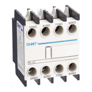 Chint Top-Mount Auxiliary Contact – 2NO (for NC Range)
