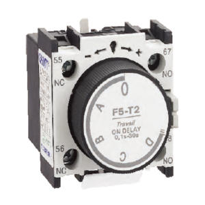 Chint Time Delay Module – 0.1 to 30 Seconds (for NC/NX Range)