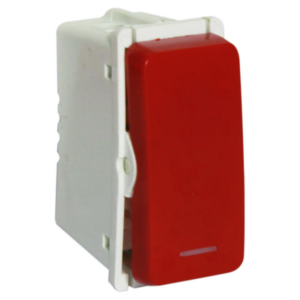 Veti 1 – 1 Way Switch Module Red
