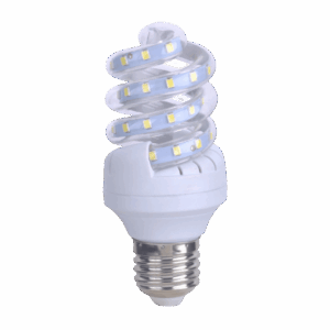 Starlit Spiral Corn LED Bulb – 9W, E27, 800lm, Daylight