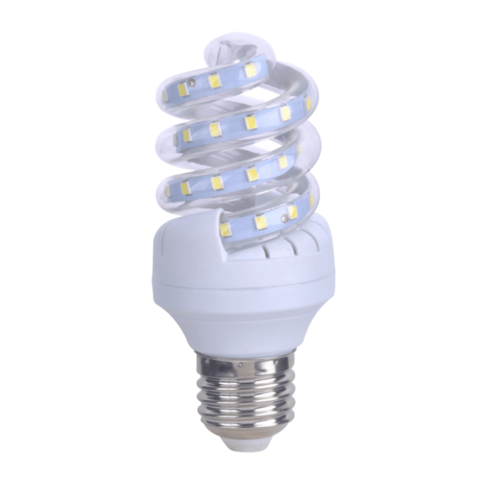 Starlit Spiral Corn LED Bulb – 9W, E27, 800lm, Daylight