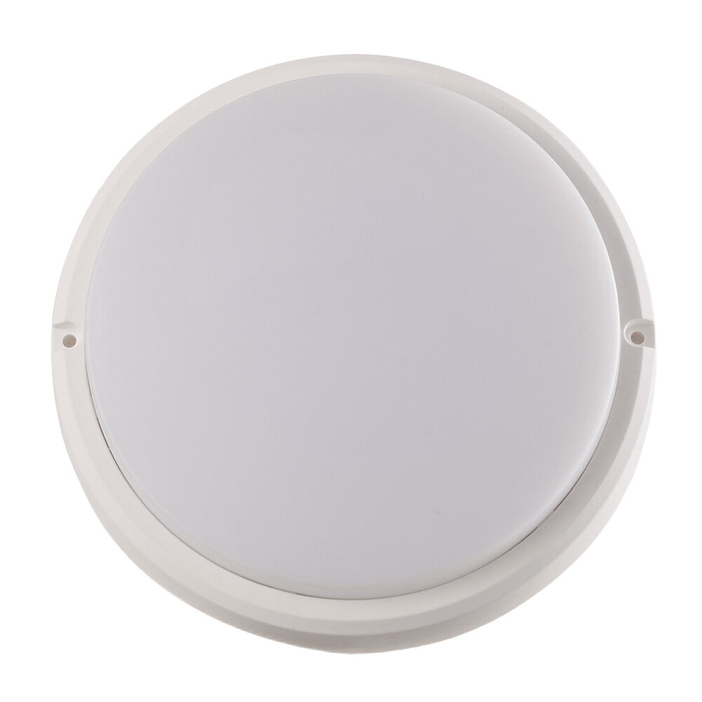Starlit LED Wall / Bulkhead – Round Opal 12W, 160mmØ, White, IP54