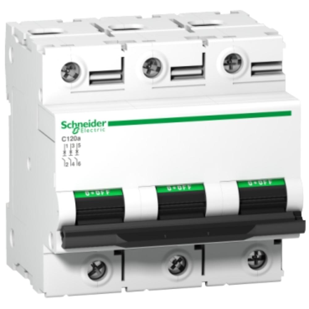 Schneider 80A 3P D-Curve MCB, 5kA