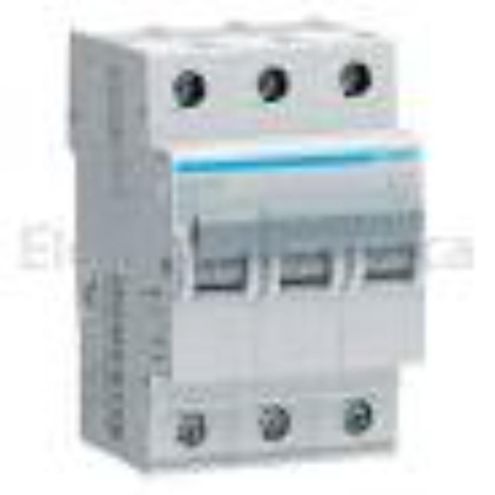 Hager Miniature Circuit Breaker (MCB) – 25A, 3 Pole, 6kA, C-Curve