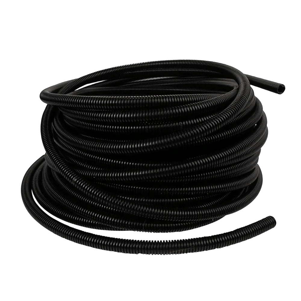 Flexible Conduit – Black (25 m Roll) ID: 36 mm | OD: 42.5 mm