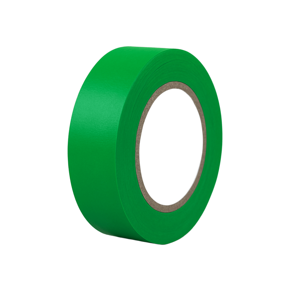SR Insulation Tape PVC Green 0.18×18mm 20m Flame Retardant