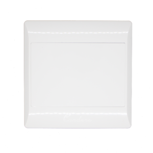 Chint Condere Blank Plate – White (4×4)