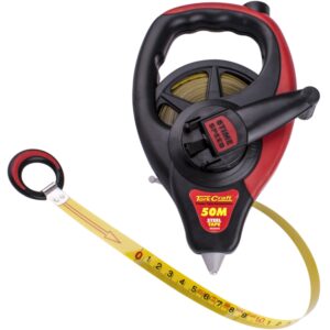Tork Craft Measuring Tape – 50m × 13mm, Steel Blade with Handle