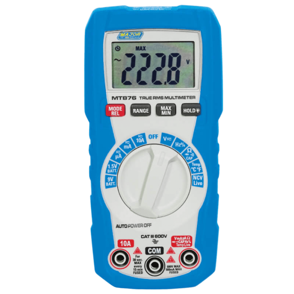 600V AC/DC True RMS Multimeter