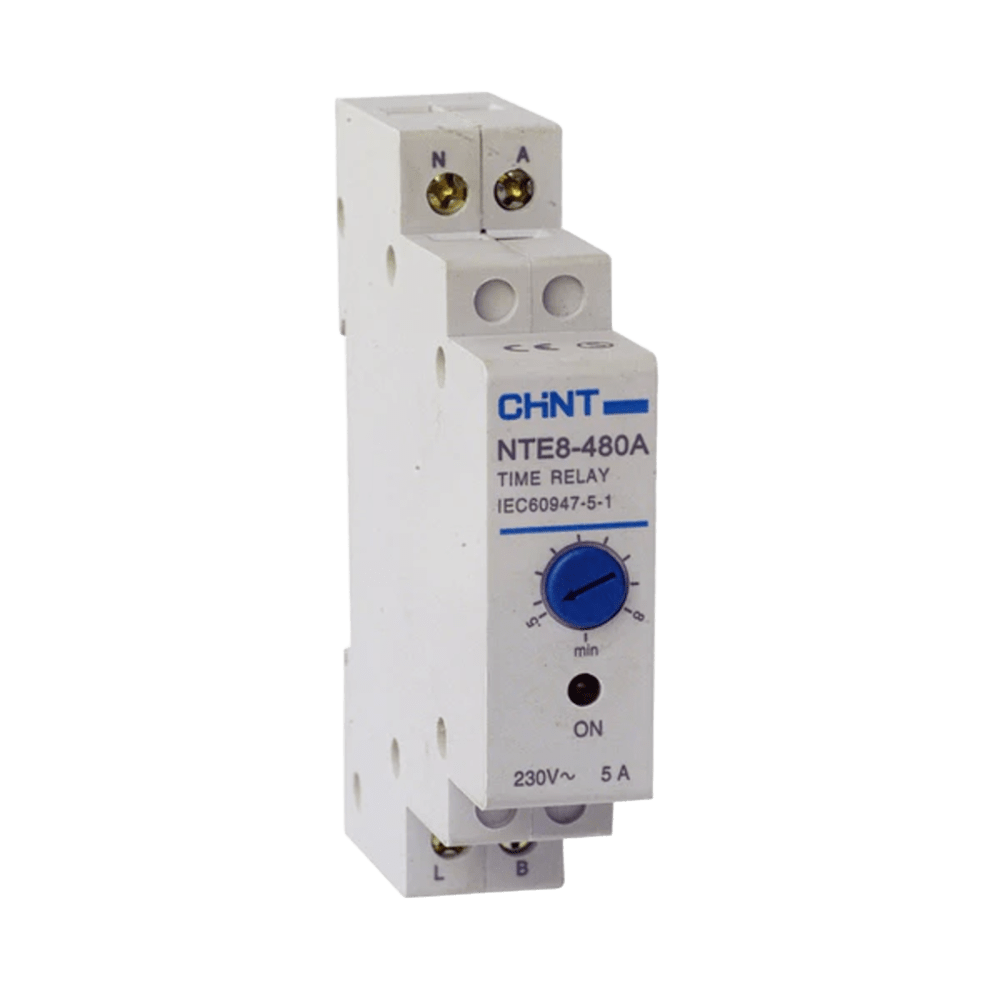 Chint NTE8‑10B DIN‑Rail Time Delay ON‑Timer 1-10Sec AC 230