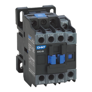 Chint Contactor – 9A 3P (3NO Main + 1NO+1NC Aux), 415V, 4kW