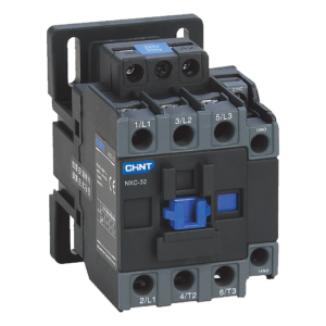 Chint Contactor – 25A 3P (3NO Main + 1NO+1NC Aux), 240V, 11kW
