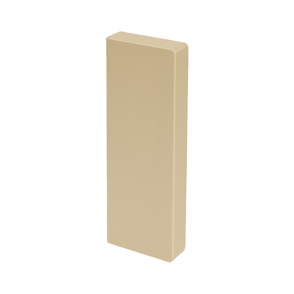 N8/P801 Plinth Skirt – 2 Compartment End Cap, Carrier Beige