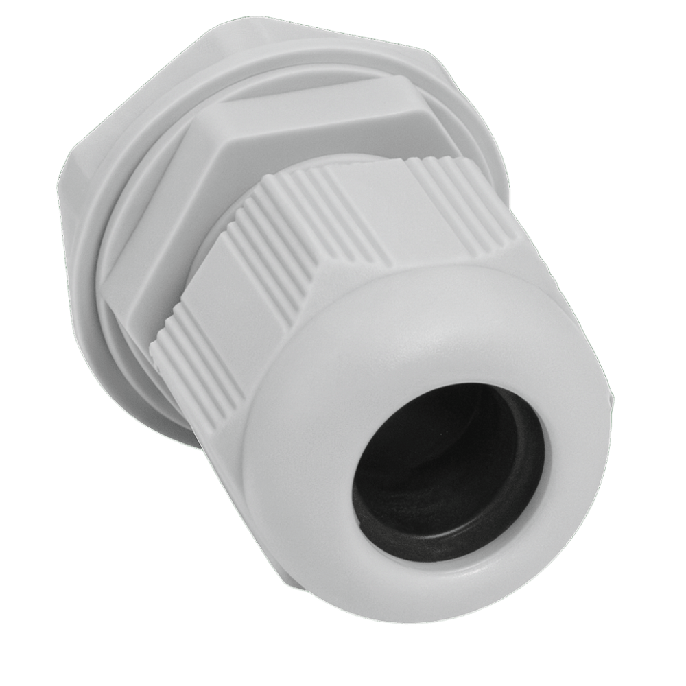 EM Gland Nylon 32 mm No 3 Grey (IP68, Cable Ø18–25 mm)