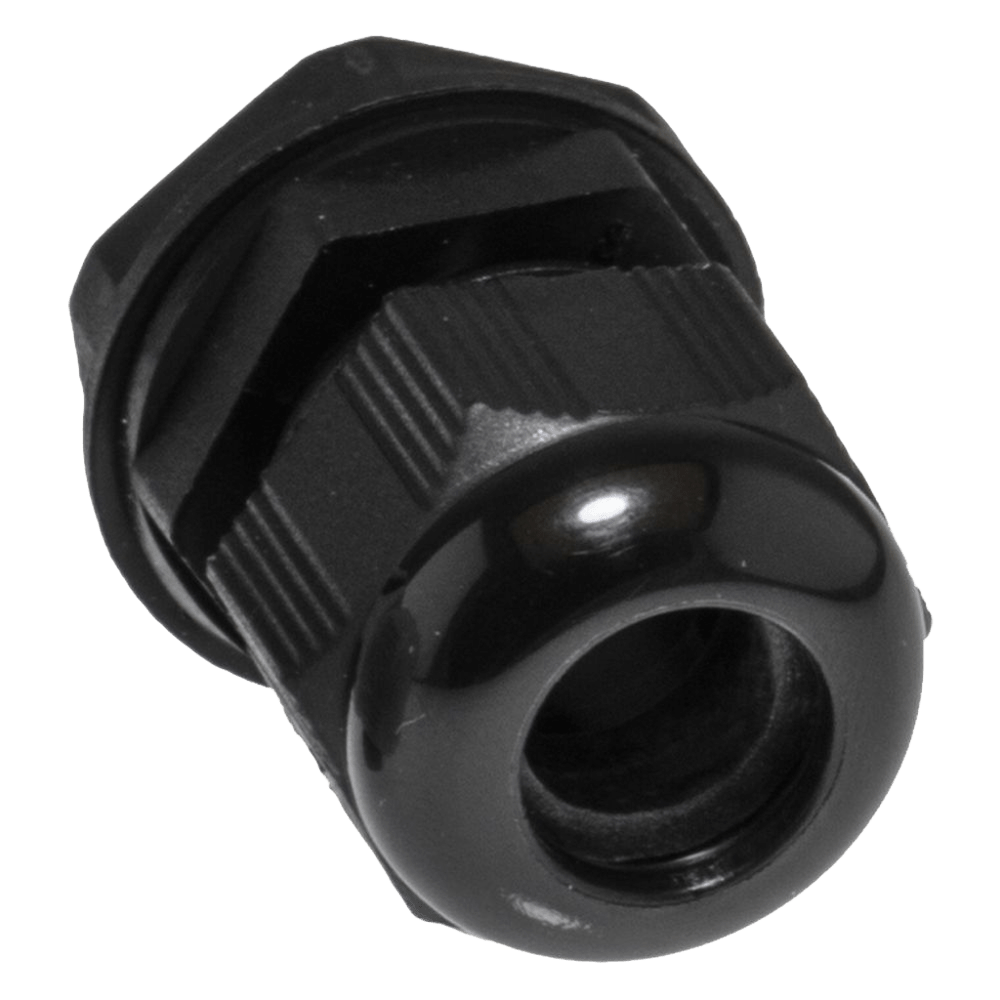 EM Gland Nylon 40 mm No 4 Black (IP68, Cable Ø24–32 mm)