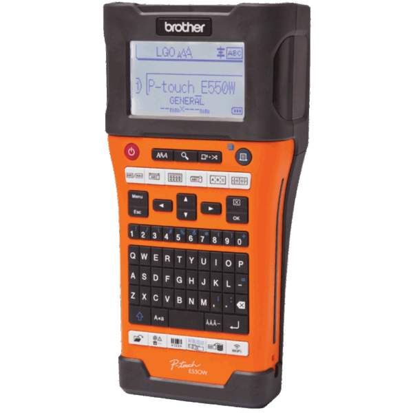 Brother PT‑E550WVP Handheld Labeling Machine Kit - Key Electric Online